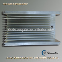 Extrusion Aluminium Heizkörper Preis, OEM benutzerdefinierte Aluminium Verstärker Kühlkörper